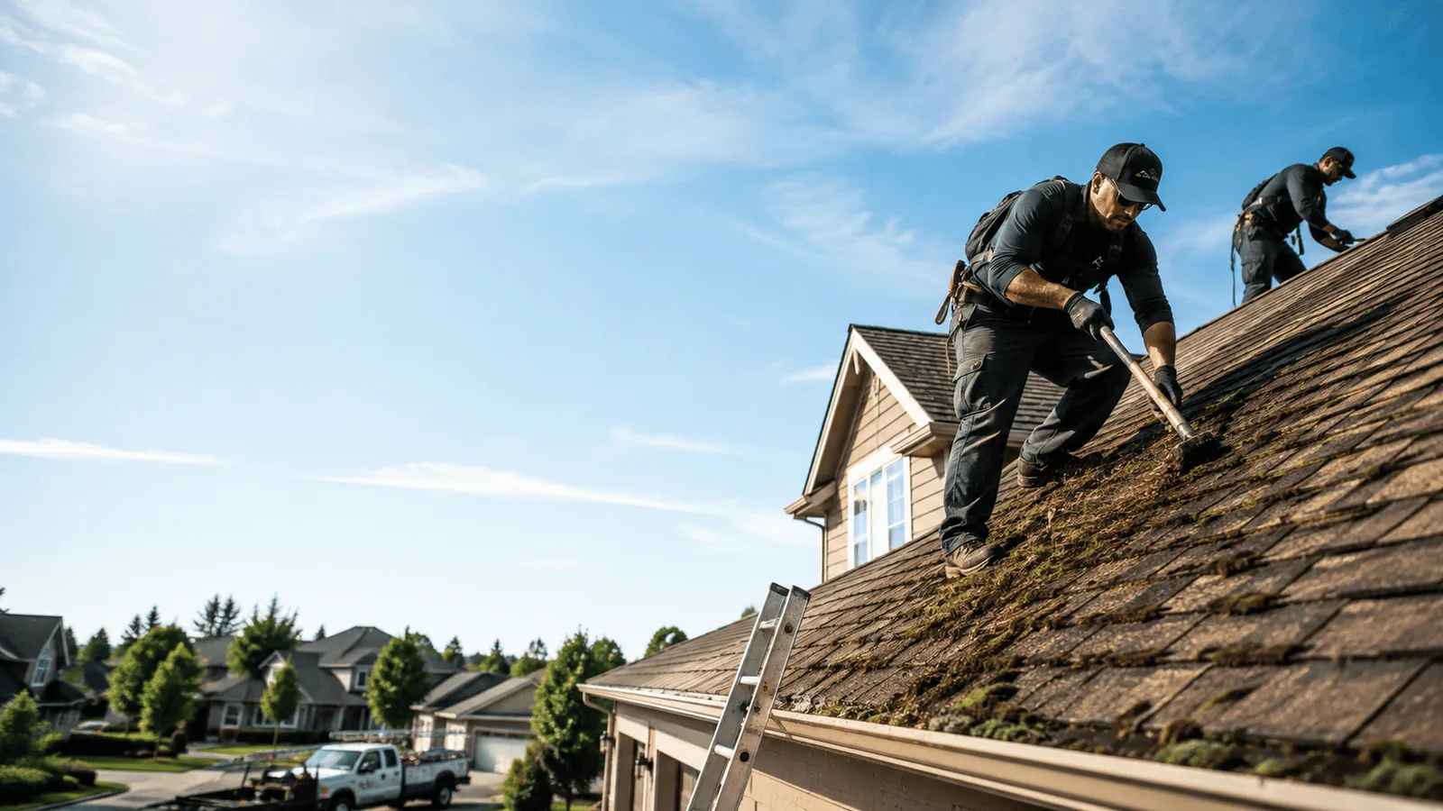 Roof Moss Removal in Moxahala, OH near me